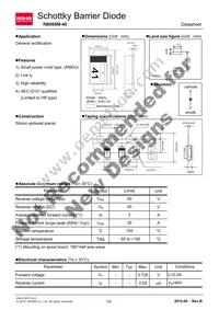 RB068M-40TR Datasheet Cover