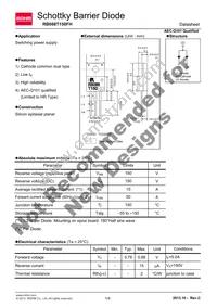 RB088T150FH Datasheet Cover