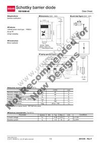 RB160M-40TR Datasheet Cover