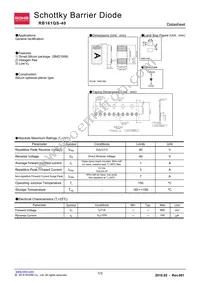 RB161QS-40T18R Datasheet Cover