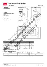 RB162M-40TR Datasheet Cover