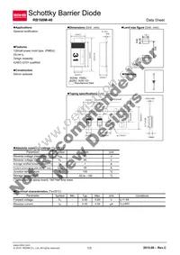 RB168M-40TR Datasheet Cover