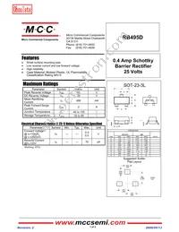 RB495D-TP Datasheet Cover