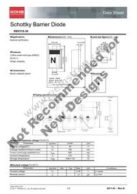 RB531S-30TE61 Datasheet Cover