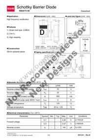 RB551V-30FTE-17 Datasheet Cover