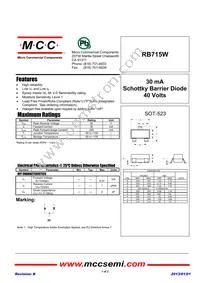 RB715W-TP Datasheet Cover