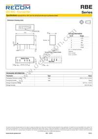 RBE-0505S Datasheet Page 5