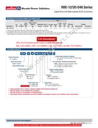 RBE-12/20-D48PB-C Datasheet Page 2
