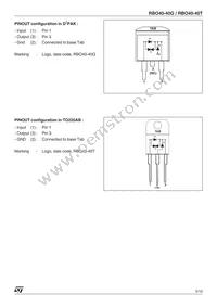 RBO40-40T Datasheet Page 5