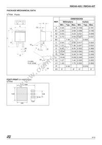 RBO40-40T Datasheet Page 9