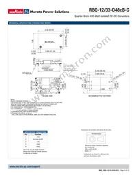 RBQ-12/33-D48NBS-C Datasheet Page 8