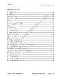 RBS301-CON-US Datasheet Page 2