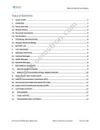 RBS301-WAT-US Datasheet Page 2