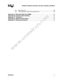 RC28F256K3C120 Datasheet Page 5