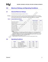 RC28F256K3C120 Datasheet Page 21