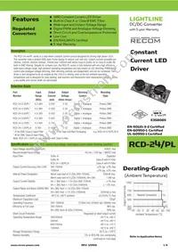 RCD-24-1.00/PL/A-R Datasheet Cover