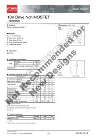 RCD075N20TL Datasheet Cover