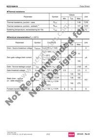 RCD100N19TL Datasheet Page 2