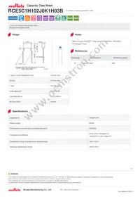 RCE5C1H102J0K1H03B Datasheet Cover