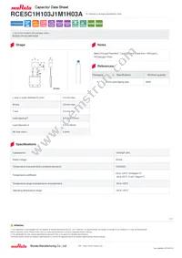 RCE5C1H103J1M1H03A Datasheet Cover