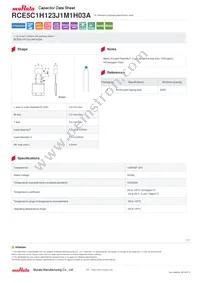 RCE5C1H123J1M1H03A Datasheet Cover