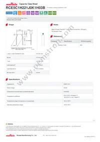 RCE5C1H221J0K1H03B Datasheet Cover