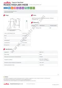 RCE5C1H331J0K1H03B Datasheet Cover