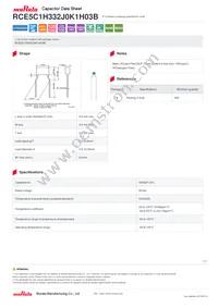 RCE5C1H332J0K1H03B Datasheet Cover