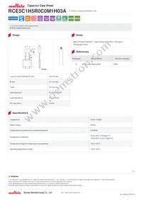 RCE5C1H5R0C0M1H03A Datasheet Cover