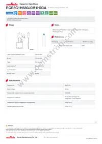 RCE5C1H680J0M1H03A Datasheet Cover