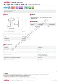 RCE5C2A152J0A2H03B Datasheet Cover