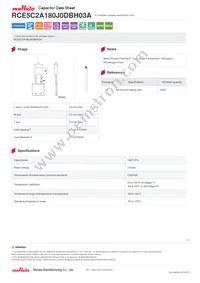 RCE5C2A180J0DBH03A Datasheet Cover