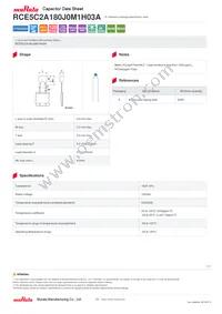 RCE5C2A180J0M1H03A Datasheet Cover