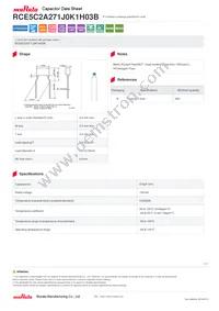 RCE5C2A271J0K1H03B Datasheet Cover