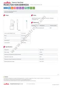 RCEC72A155K3DBH03A Datasheet Cover