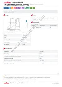 RCER71H106MWK1H03B Datasheet Cover