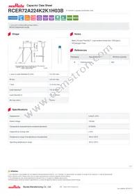 RCER72A224K2K1H03B Datasheet Cover