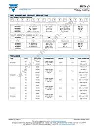 RCG08051R00FKEA Datasheet Page 2