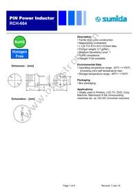 RCH664NP-9R1M Datasheet Cover