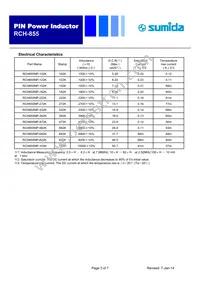 RCH855NP-8R2M Datasheet Page 3