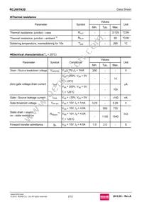 RCJ081N20TL Datasheet Page 2