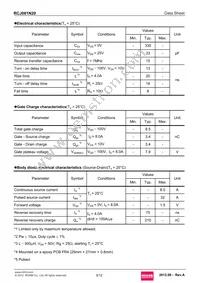 RCJ081N20TL Datasheet Page 3