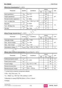 RCJ160N20TL Datasheet Page 3