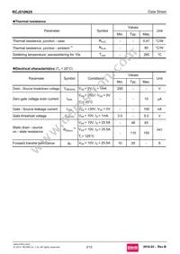 RCJ510N25TL Datasheet Page 2