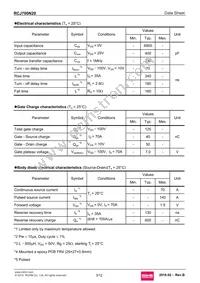 RCJ700N20TL Datasheet Page 3