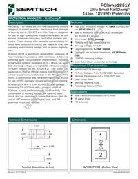 RCLAMP1851Y.TFT Datasheet Cover