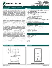 RCLAMP3331Y.TFT Datasheet Cover