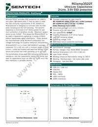 RCLAMP3522T.TFT Datasheet Cover