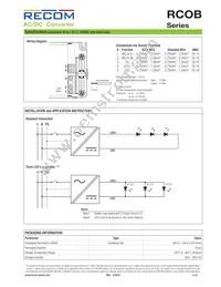 RCOB-900 Datasheet Page 5