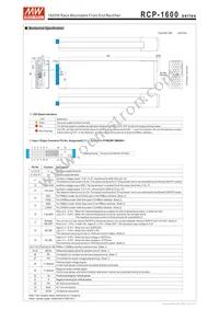 RCP-1600-24 Datasheet Page 6